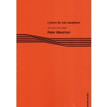 Image links to product page for 3 Pieces for Solo Saxophone